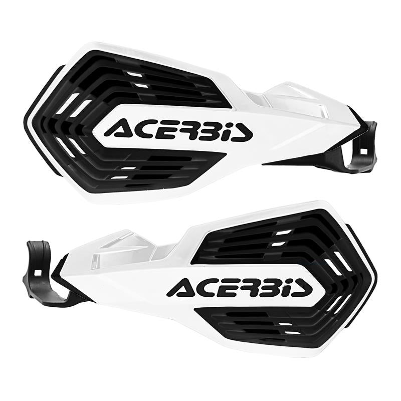 Acerbis 2024 K-Future KH Motocross Handguards White Black Kawasaki KX 450 2024